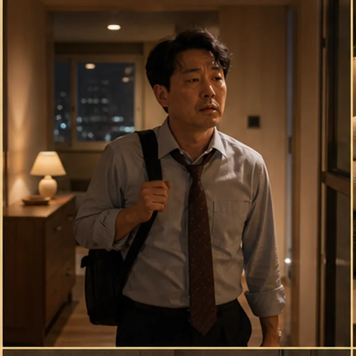 퇴근 후 피로·무거운 몸을 연상시키는 대표 이미지